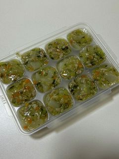 離乳食 後期〜 鶏肉とかぶのコンソメ煮-レシピのメイン写真