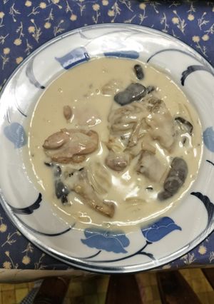 3種のキノコのチキンクリームシチュー🍄-レシピのメイン写真