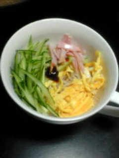 冷やし中華風そうめん-レシピのメイン写真