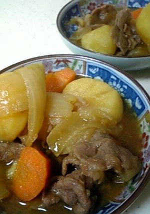 ＊あまから肉じゃが＊-レシピのメイン写真