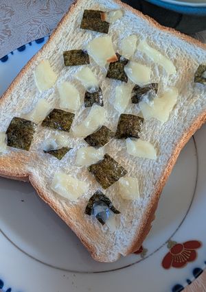とっても簡単★味付のりで「和風トースト」-レシピのメイン写真