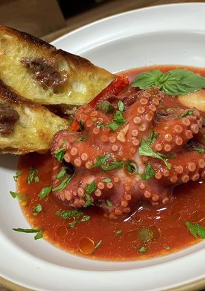 溺れタコのトマト煮込み-レシピのメイン写真