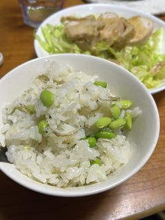 枝豆としらすの夏ご飯-レシピのメイン写真