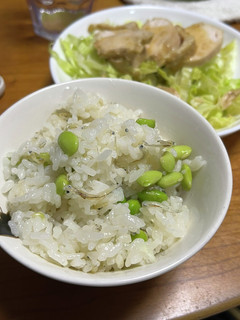 枝豆としらすの夏ご飯-レシピのメイン写真