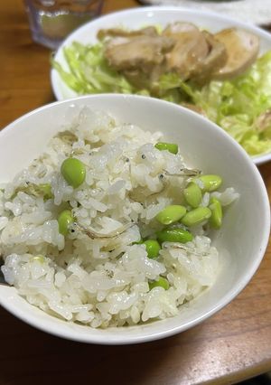 枝豆としらすの夏ご飯-レシピのメイン写真