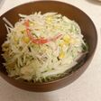超簡単!シャキシャキコールスローサラダ