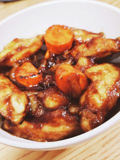 手羽中と焼肉ソース炒め-レシピのメイン写真