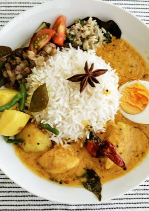 マレーシア風バナナリーフカレー-レシピのメイン写真