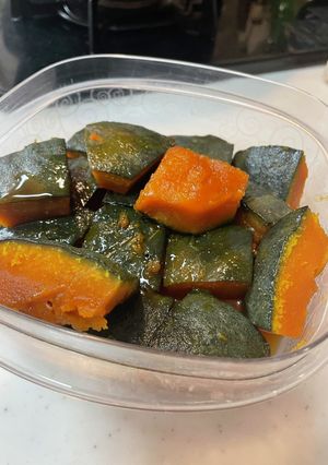 簡単!*時短のかぼちゃの甘煮-レシピのメイン写真