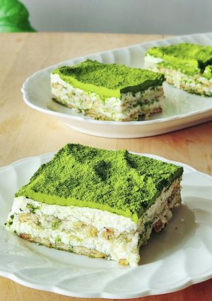 クリチ☆抹茶ティラミス☆焼かないケーキ-レシピのメイン写真