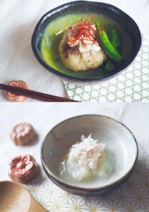 【離乳食取り分け】鱈のあんかけポテトもち-レシピのメイン写真
