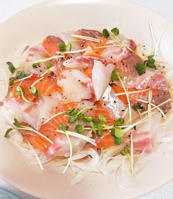 カルパッチョ 簡単、カルパッチョ by テアフラビン 【クックパッド】 簡単おいしい