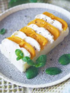 【離乳食】南瓜とクリチのオープンサンド-レシピのメイン写真