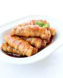 ムチッと美味しい【絹揚げの豚巻き（甘醤油