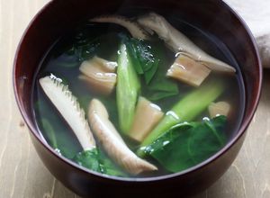つるむらさき、貝柱の中華スープ-レシピのメイン写真