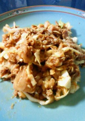 しんなりキャベツのにんごま炒め-レシピのメイン写真