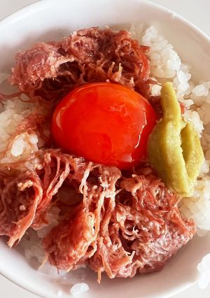 コンビーフ丼♪-レシピのメイン写真
