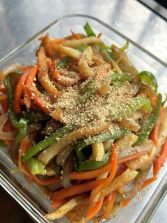 つきこんと野菜のピリ辛金平-レシピのメイン写真