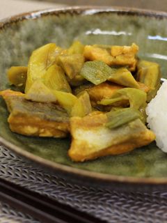 鮭のオイスターカレー炒め-レシピのメイン写真