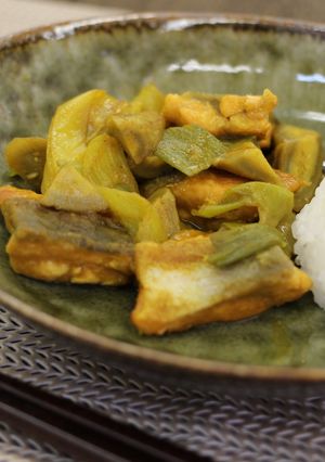 鮭のオイスターカレー炒め-レシピのメイン写真