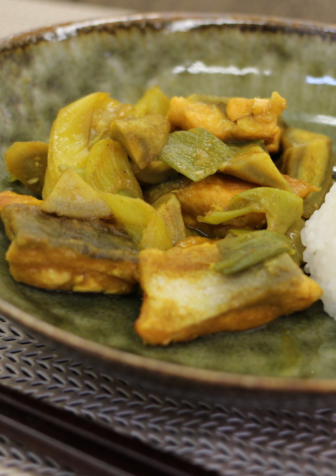 鮭のオイスターカレー炒め-レシピのメイン写真