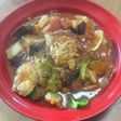 スパイシーチキントマト煮込み