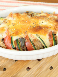 サバ缶トマトのチーズ焼き-レシピのメイン写真