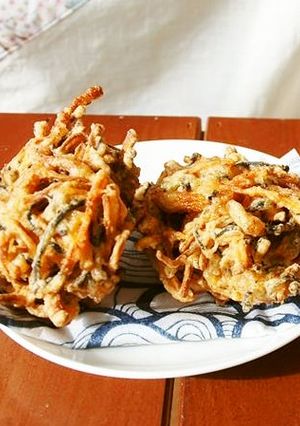 長ひじきの沖縄風かき揚げ-レシピのメイン写真