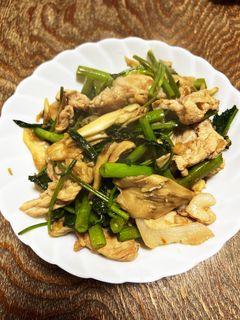 空心菜の炒め物-レシピのメイン写真