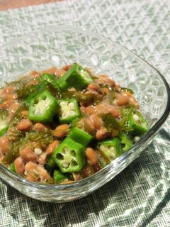 【副菜】めかぶのねばねば和え-レシピのメイン写真