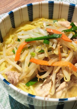 【主食・主菜・副菜】野菜たっぷりラーメン-レシピのメイン写真
