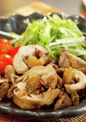 いちじくと鶏肉の柔らか煮【食遺産】-レシピのメイン写真