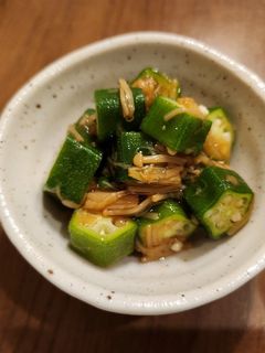 オクラのなめ茸和え-レシピのメイン写真