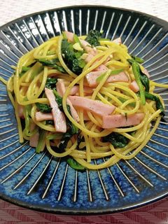 ほうれん草の和風スパゲティ-レシピのメイン写真