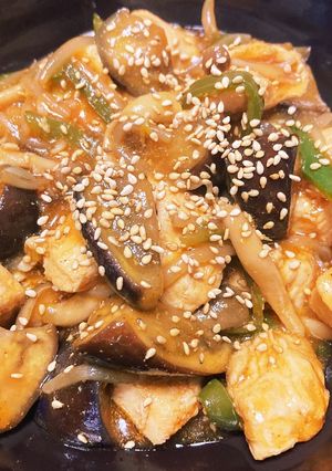 大満足◎鶏むね肉と夏野菜のピリ辛炒め🔥-レシピのメイン写真
