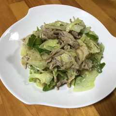รูปของ カレーマヨ野菜炒め