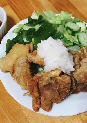 鶏の竜田揚げ　みぞれポン酢-レシピのメイン写真