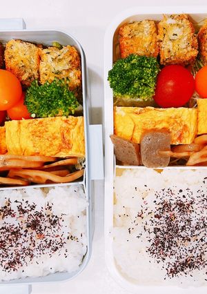 ピ〜弁当➕後輩さん-レシピのメイン写真