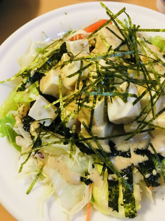 市販サラダ●韓国海苔の豆腐サラダ-レシピのメイン写真
