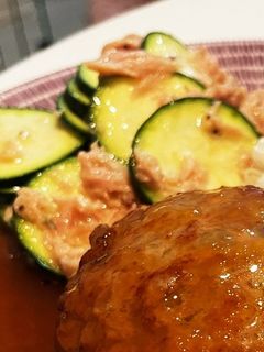 ズッキーニとツナのあえもの-レシピのメイン写真