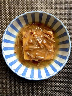 厚揚げの茶エノキえび出汁あんかけ-レシピのメイン写真