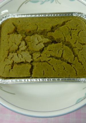 【学校給食】米粉の抹茶小豆パンケーキ-レシピのメイン写真