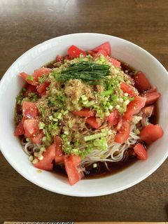 ツナとトマトのぶっかけそうめん-レシピのメイン写真