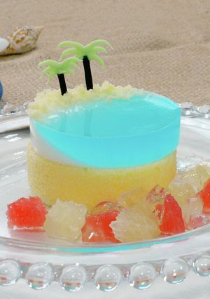 オーシャンビーチ風ロールケーキ-レシピのメイン写真