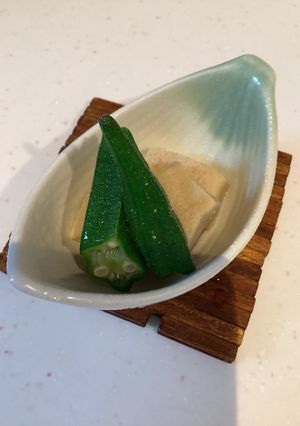高野豆腐とオクラの煮浸し-レシピのメイン写真