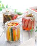レンジで簡単！花椒香る夏野菜のピクルス