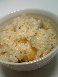 レンコンの炊き込みご飯-レシピのメイン写真