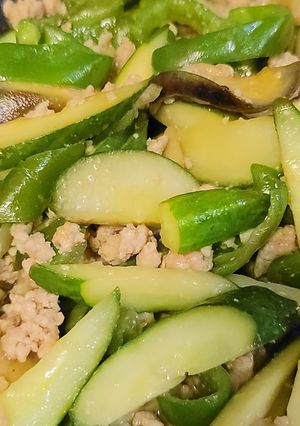 夏野菜のピリ辛味噌炒め-レシピのメイン写真