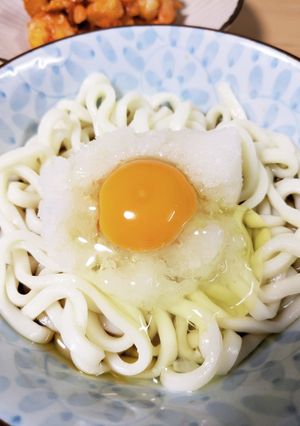 おろし月見うどん-レシピのメイン写真