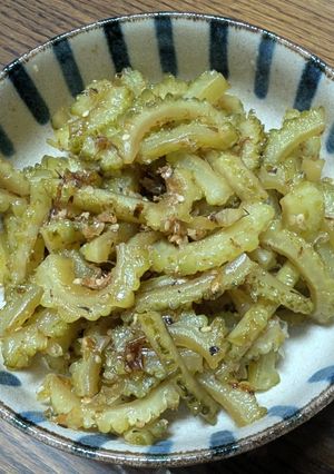 ゴーヤの佃煮-レシピのメイン写真